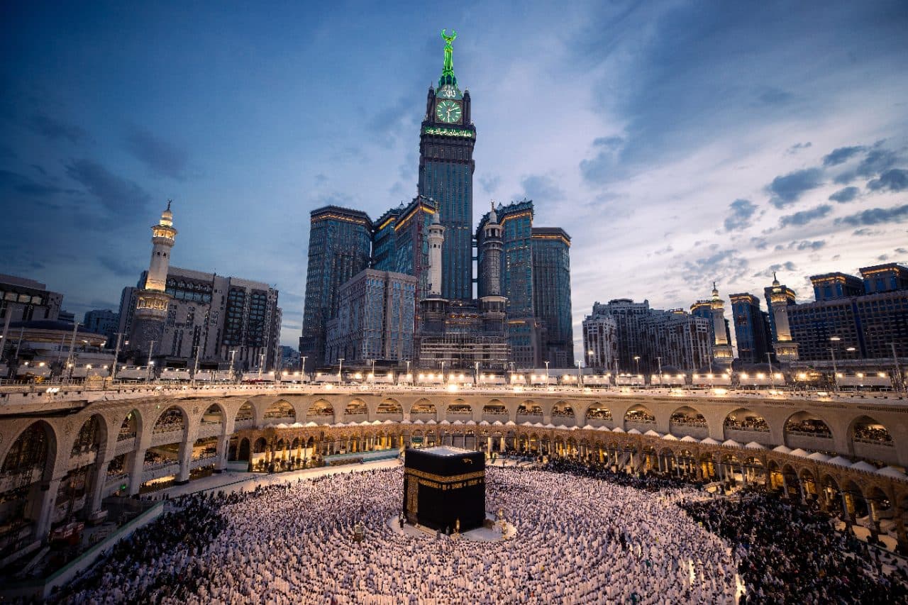 The Holy Kaaba, Masjid al-Haram, Makkah